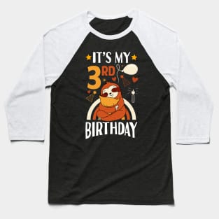 It's My 3rd Birthday Baseball T-Shirt